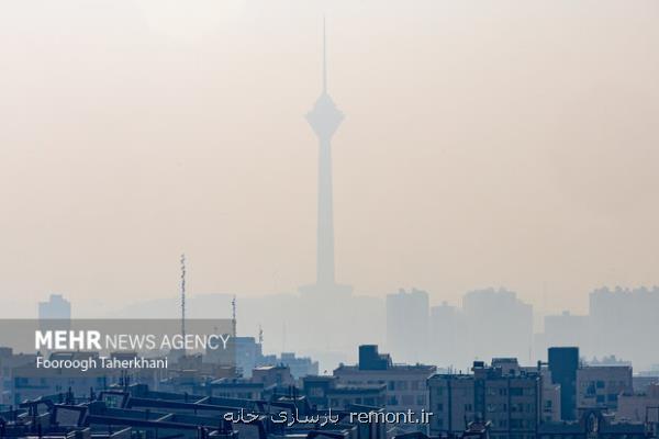 هشدار آلودگی هوا تهرانی ها از تردد غیرضروری خودداری کنند