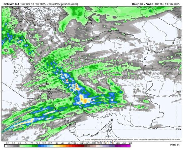 هواشناسی ایران 24 بهمن اخطار ورود دو موج بارشی جدید به کشور